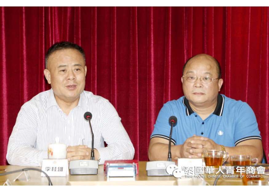 2019–05-07 杭州潮汕商会常务副会长刘桂林一行访问青商会